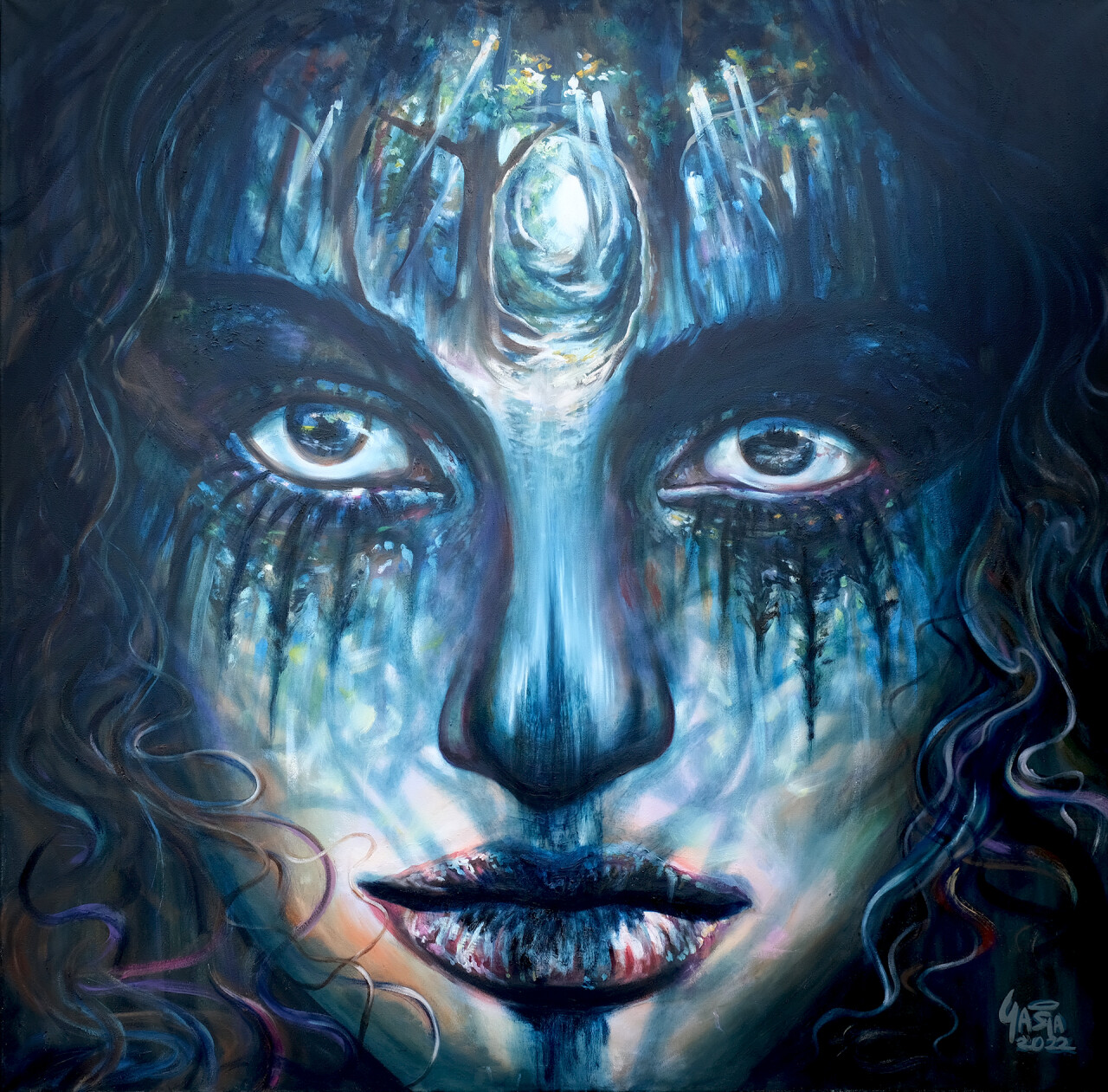 Forest face 1920px