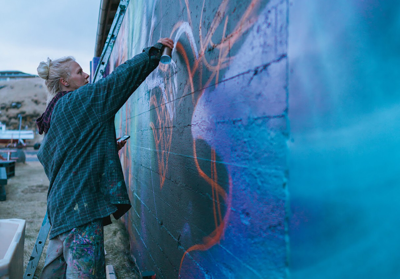 Mural freezer42